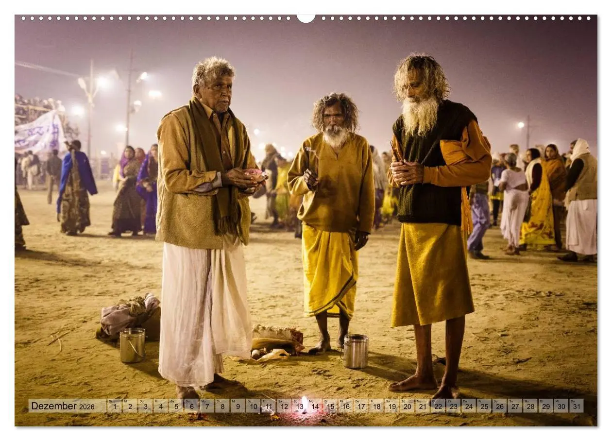 Bild: 9783457967225 | Alltag in Indien (Wandkalender 2026 DIN A2 quer), CALVENDO...
