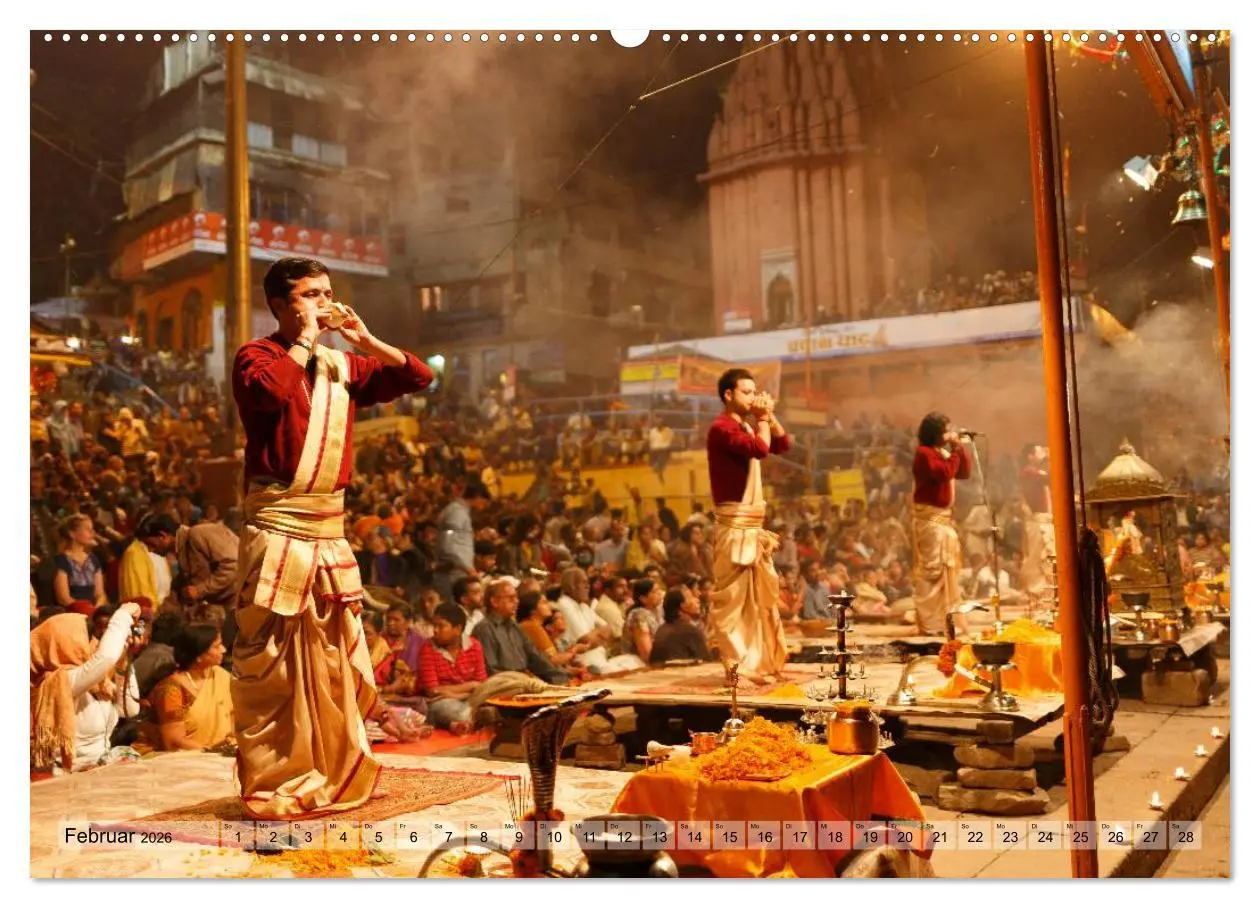 Bild: 9783457967225 | Alltag in Indien (Wandkalender 2026 DIN A2 quer), CALVENDO...