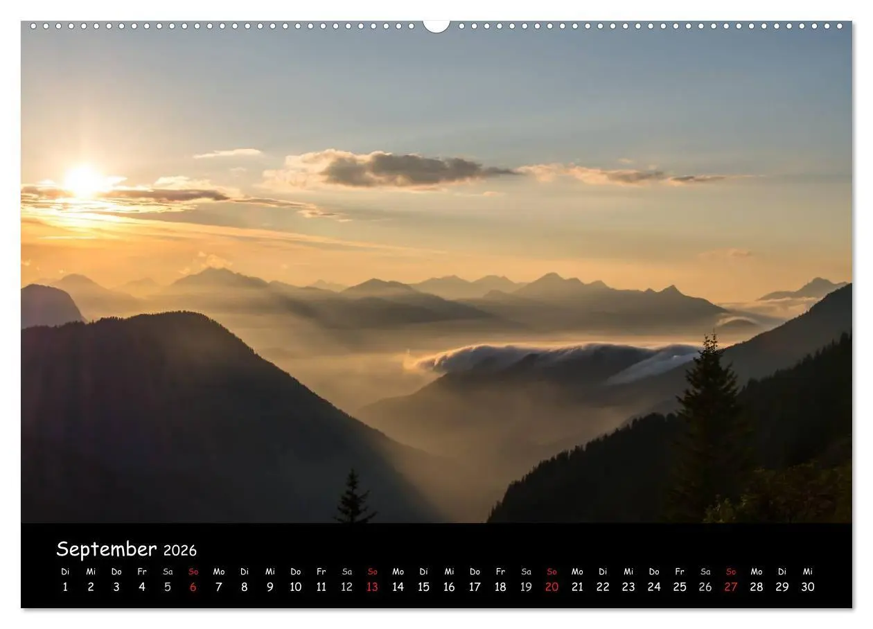 Bild: 9783516057225 | Wandern in Europa (hochwertiger Premium Wandkalender 2026 DIN A2...