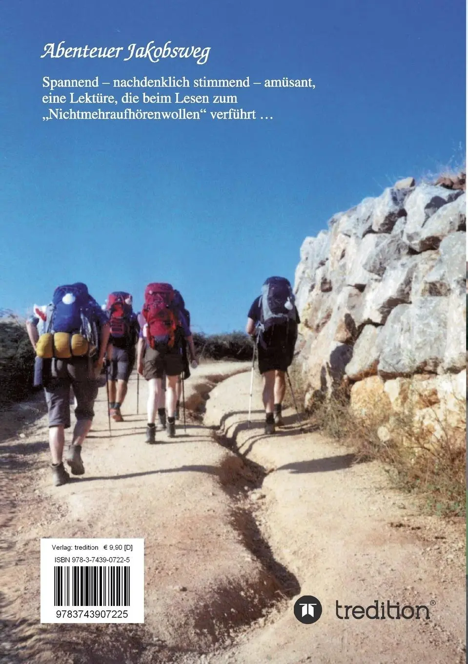 Rückseite: 9783743907225 | Wolfgang wandert | Wolfgang F. Keßler | Taschenbuch | Paperback | 2017