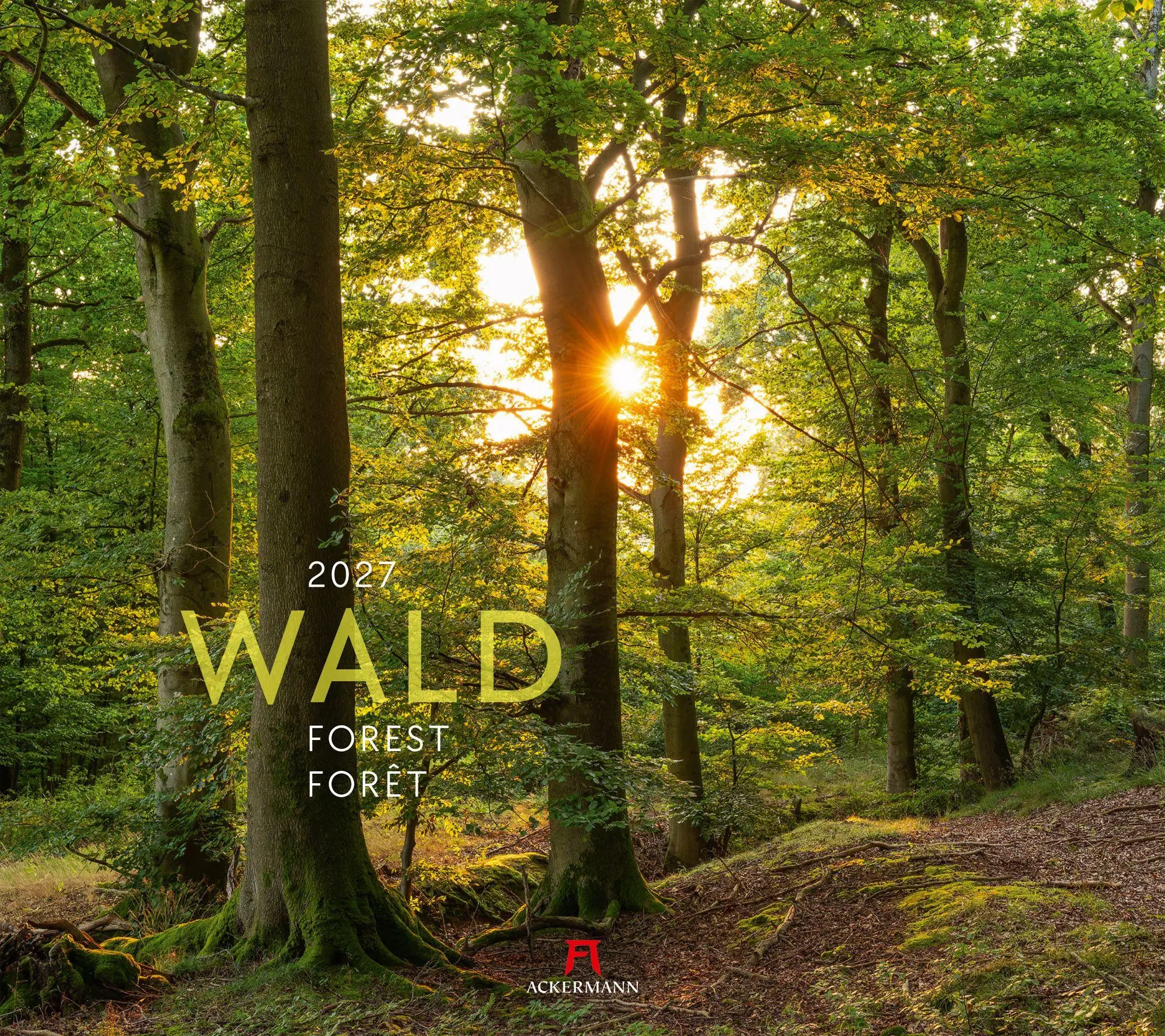 Cover: 9783838427225 | Wald Kalender 2027 | Ackermann Kunstverlag GmbH | Kalender | 14 S.