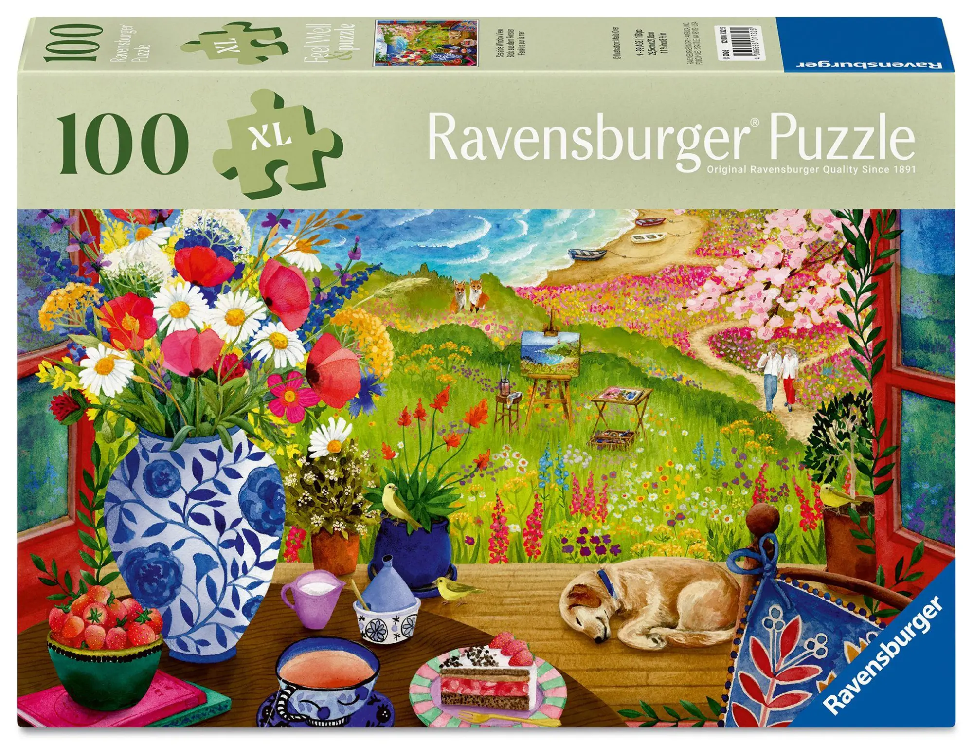 Cover: 4005555017325 | Erwachsenenpuzzle 100 XL-Teile - Blick aus dem Fenster | Spiel | 2026