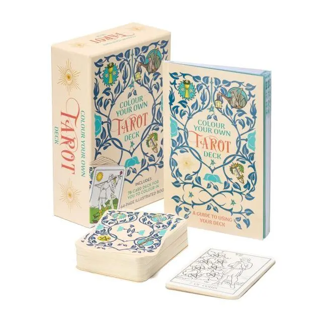 Cover: 9781398827325 | Colour Your Own Tarot Book &amp; Card Deck | Alice Ekrek | Taschenbuch