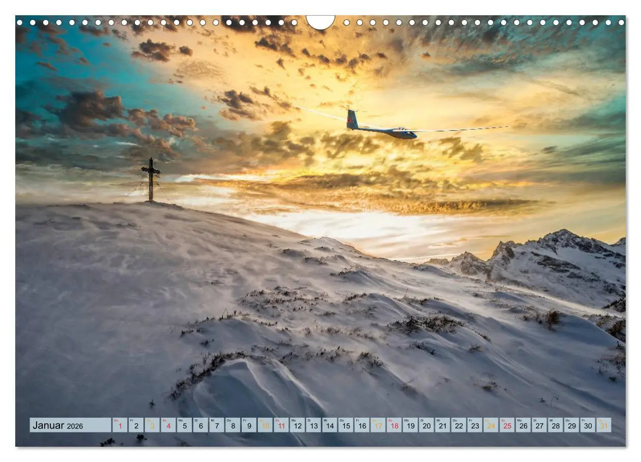 Bild: 9783457717325 | Segelflug, ein Stück Freiheit (Wandkalender 2026 DIN A3 quer),...