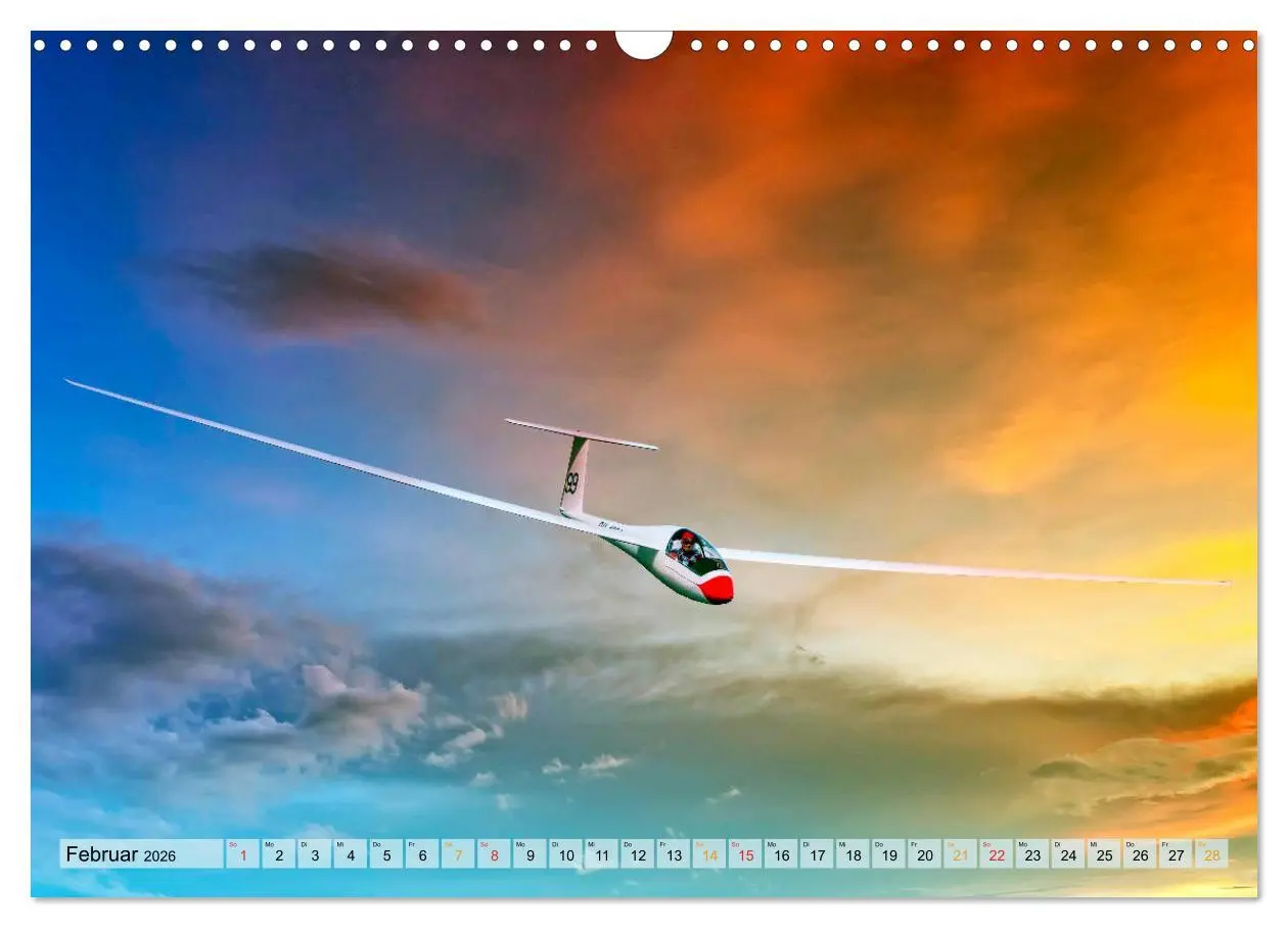 Bild: 9783457717325 | Segelflug, ein Stück Freiheit (Wandkalender 2026 DIN A3 quer),...