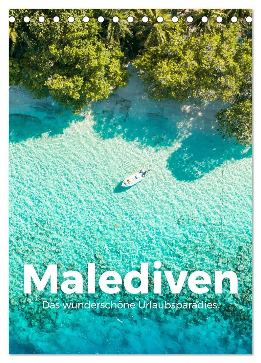 Cover: 9783516357325 | Malediven - Das wunderschöne Urlaubsparadies. (Tischkalender 2026...
