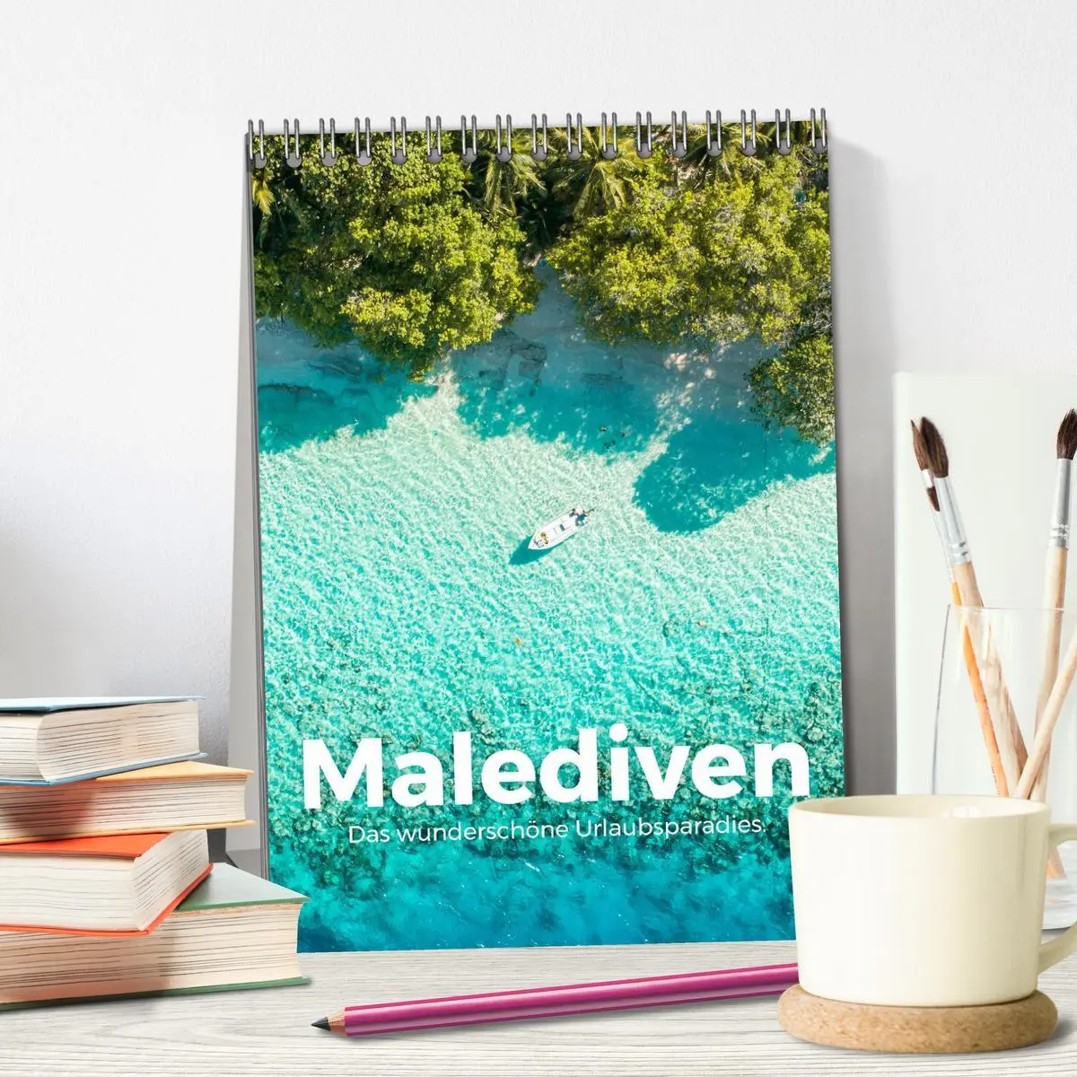 Bild: 9783516357325 | Malediven - Das wunderschöne Urlaubsparadies. (Tischkalender 2026...