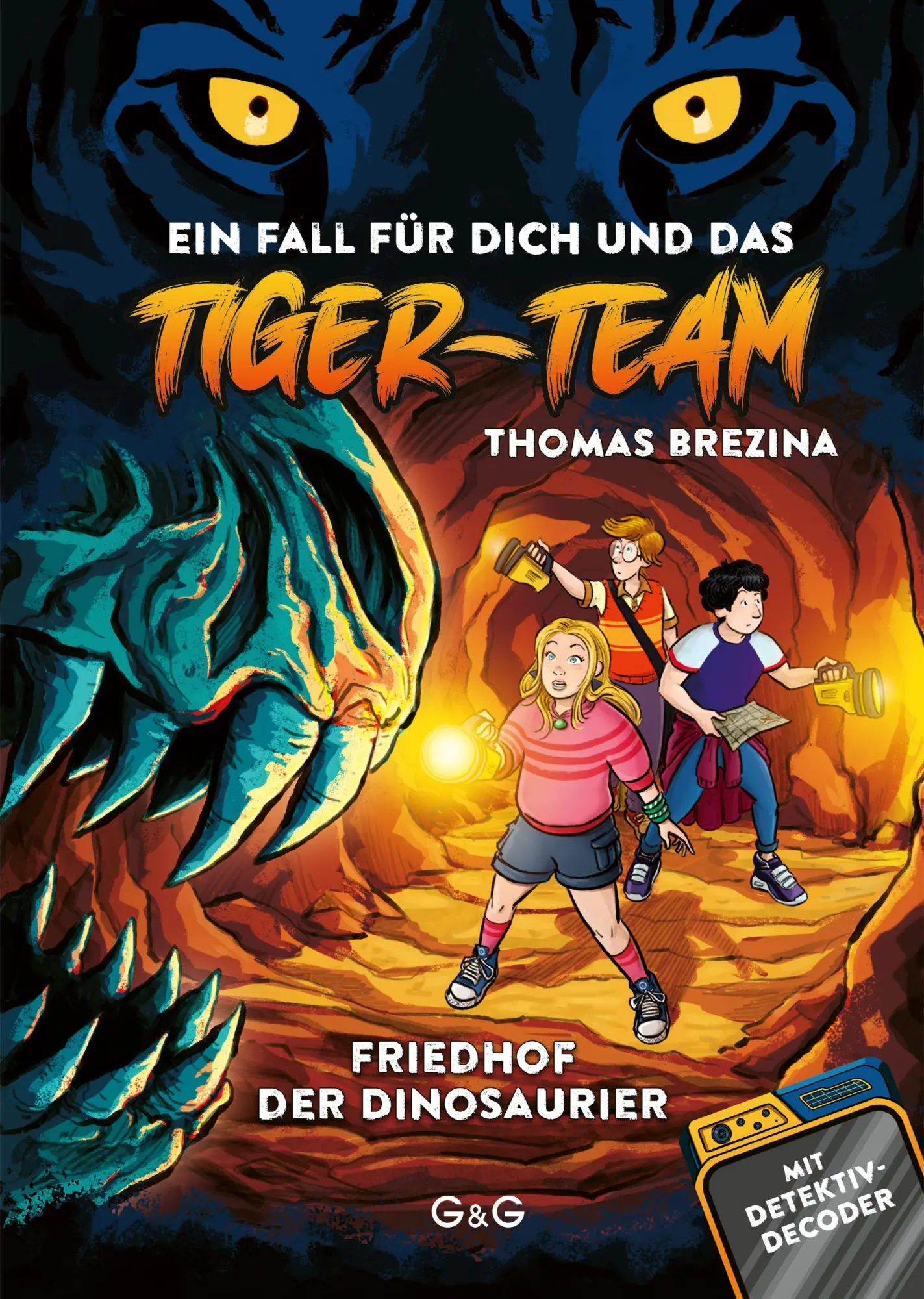 Cover: 9783707427325 | Tiger-Team - Friedhof der Dinosaurier | Thomas Brezina | Buch | 144 S.