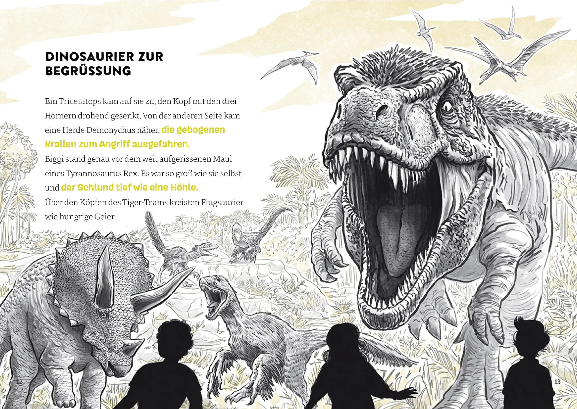 Bild: 9783707427325 | Tiger-Team - Friedhof der Dinosaurier | Thomas Brezina | Buch | 144 S.
