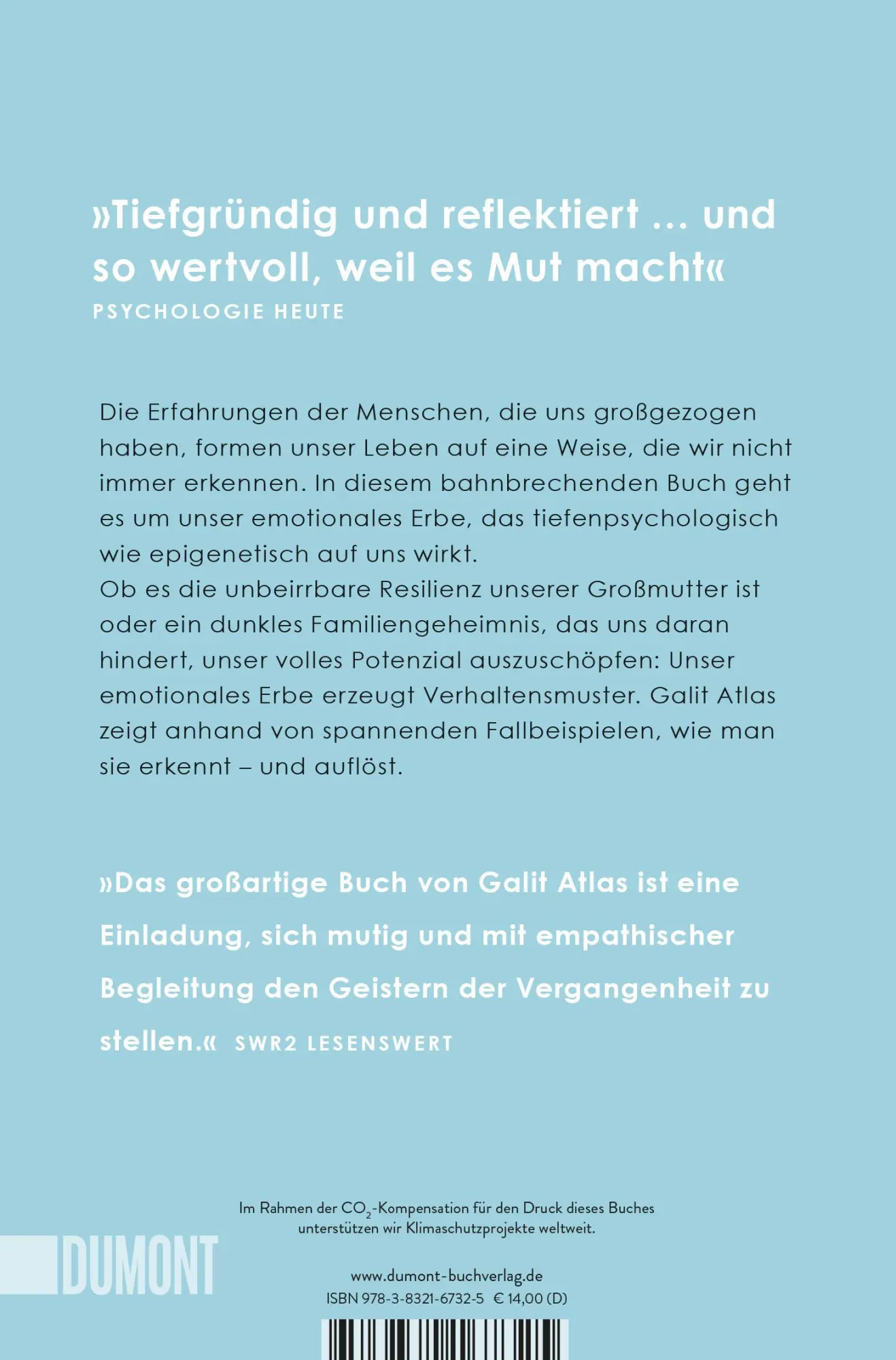 Rückseite: 9783832167325 | Emotionales Erbe | Galit Atlas | Taschenbuch | 256 S. | Deutsch | 2024