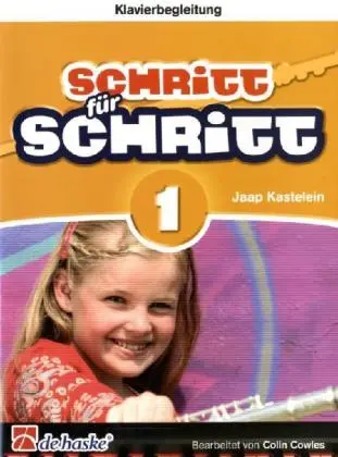 Schritt für Schritt, für Flöte, Klavierbegeleitung. Bd.1