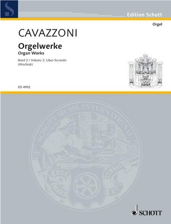 Cover: 9790001057325 | Orgelwerke 2 | Girolamo Cavazzoni | Buch | Schott Music