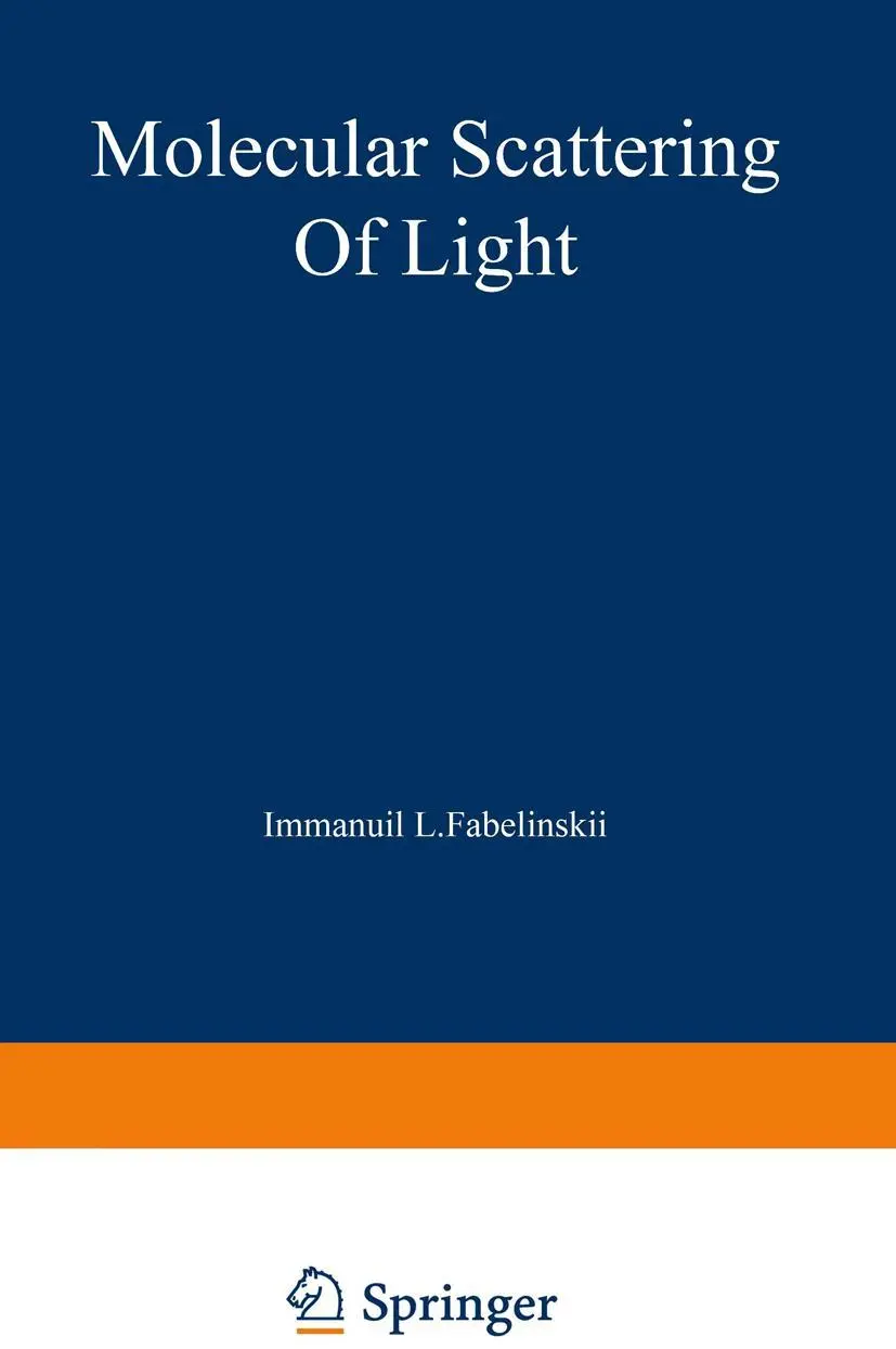 Cover: 9781468417425 | Molecular Scattering of Light | I. L. Fabelinskii | Taschenbuch | 2012