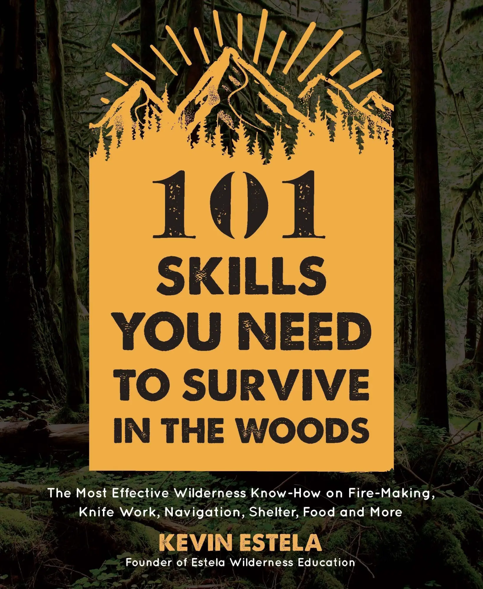 Cover: 9781624147425 | 101 Skills You Need to Survive in the Woods | Kevin Estela | Buch
