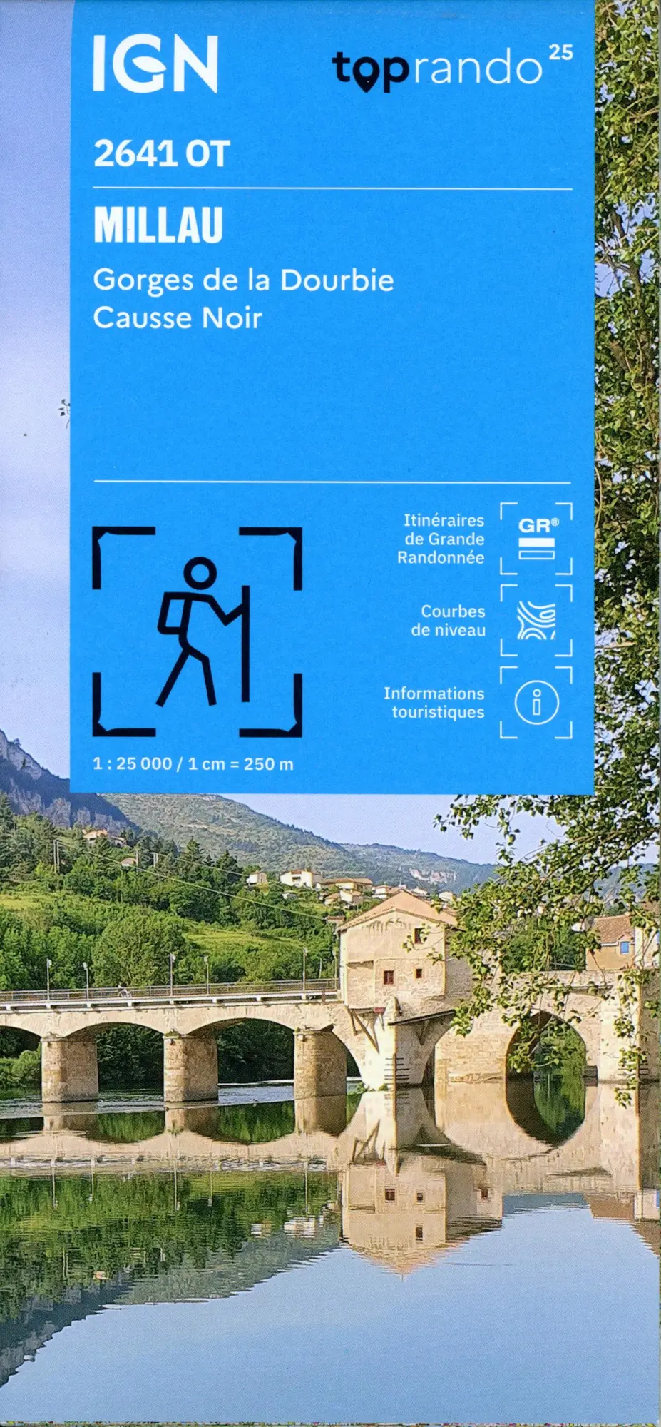 Cover: 9782758557425 | 2641OT Millau Gorges dee | 1:25000 | (Land-)Karte | Französisch | 2025