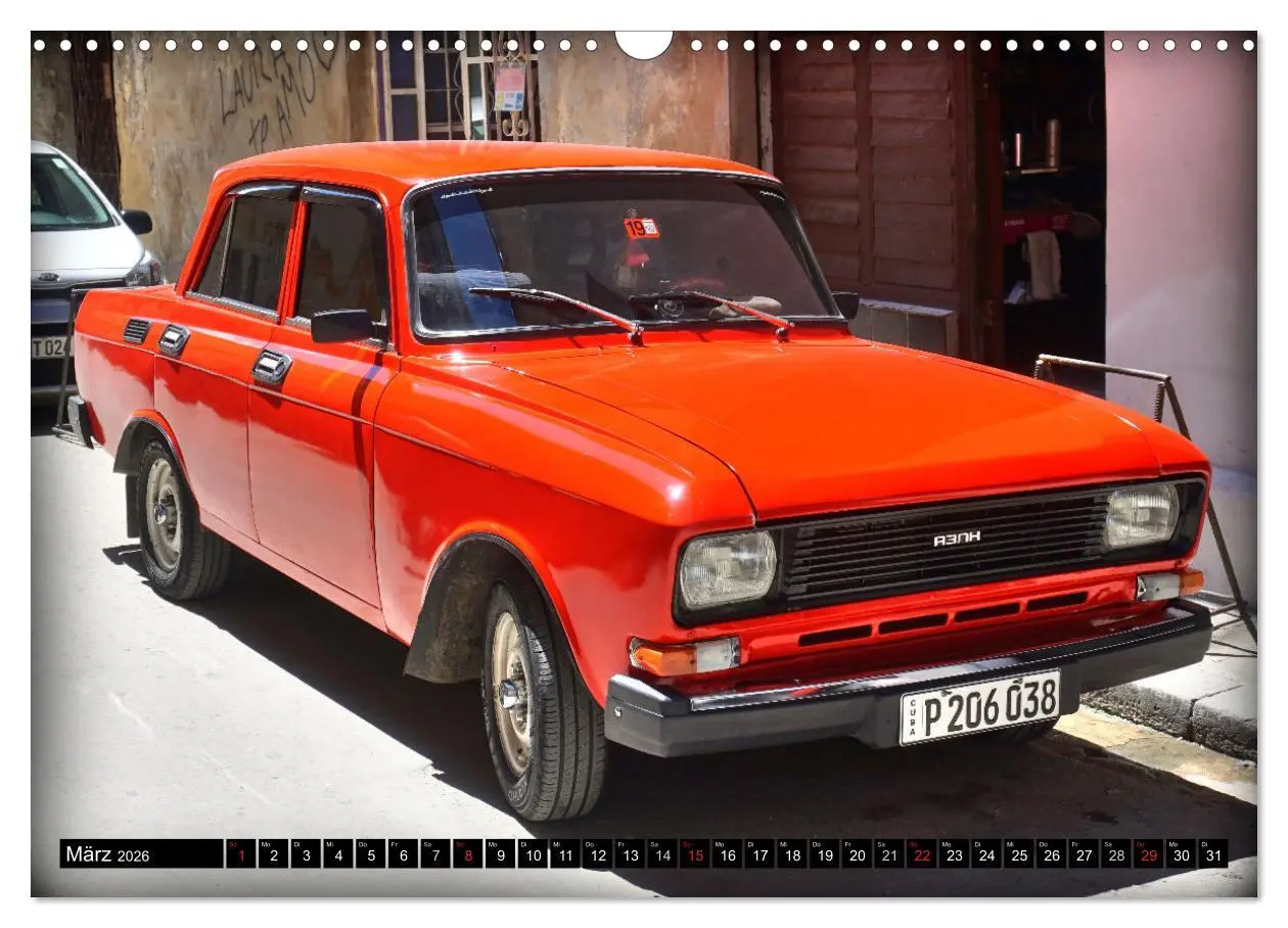 Bild: 9783516037425 | AUTO-LEGENDE MOSKWITSCH (Wandkalender 2026 DIN A3 quer), CALVENDO...