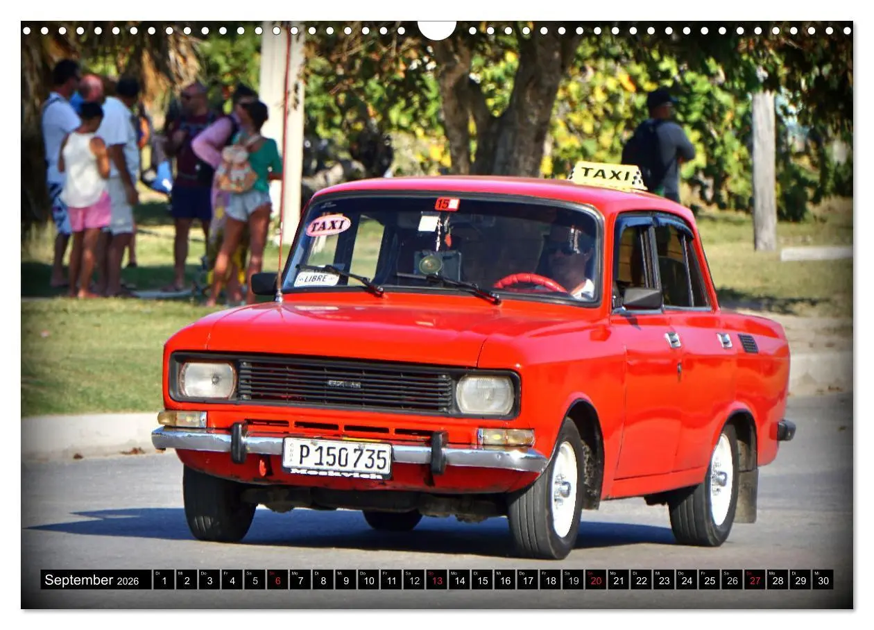 Bild: 9783516037425 | AUTO-LEGENDE MOSKWITSCH (Wandkalender 2026 DIN A3 quer), CALVENDO...