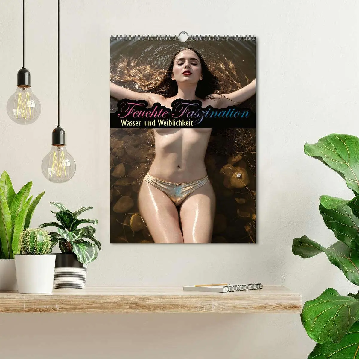 Bild: 9783516277425 | Feuchte Faszination - Wasser und Weiblichkeit (Wandkalender 2026...