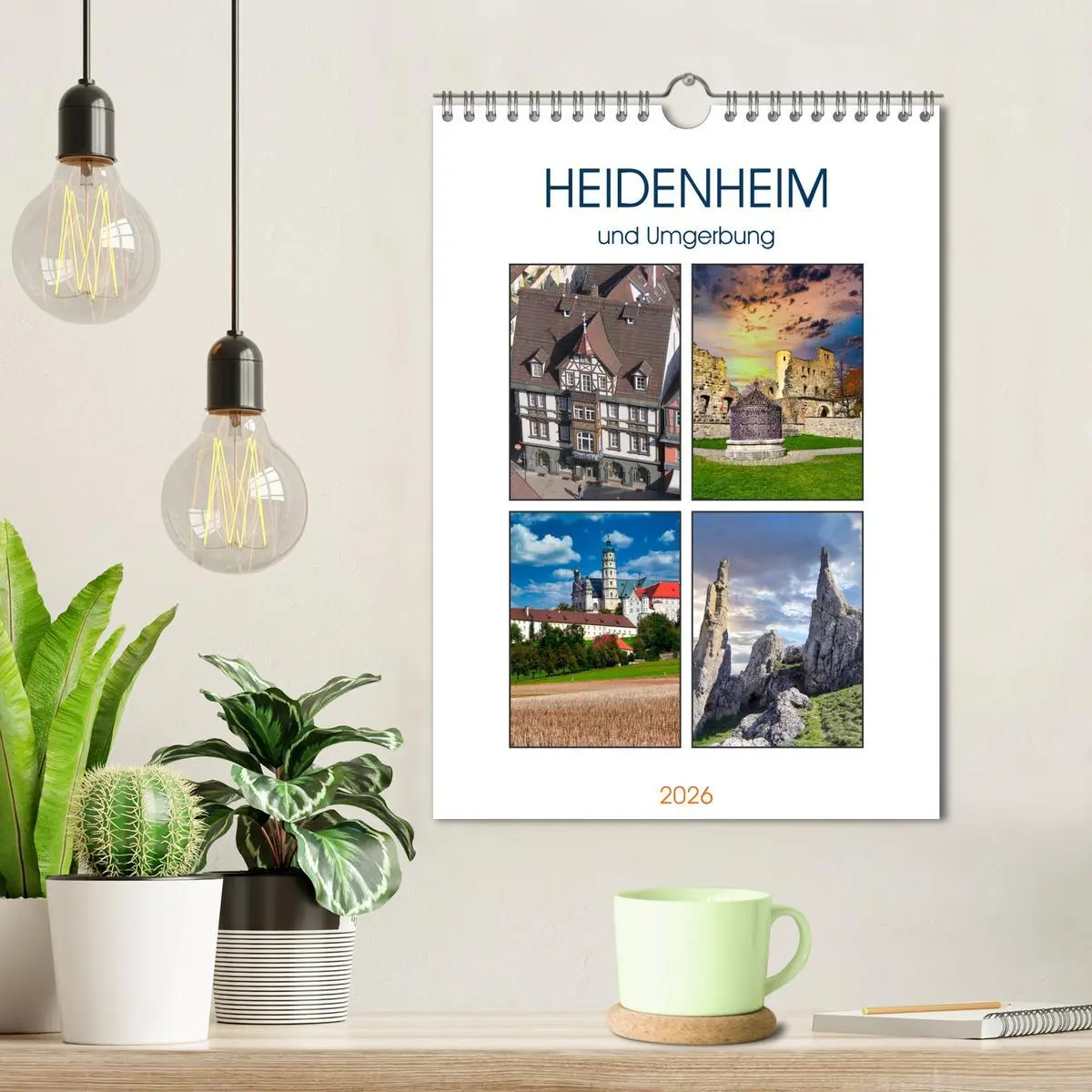 Bild: 9783516347425 | Heidenheim und Umgebung (Wandkalender 2026 DIN A4 hoch), CALVENDO...
