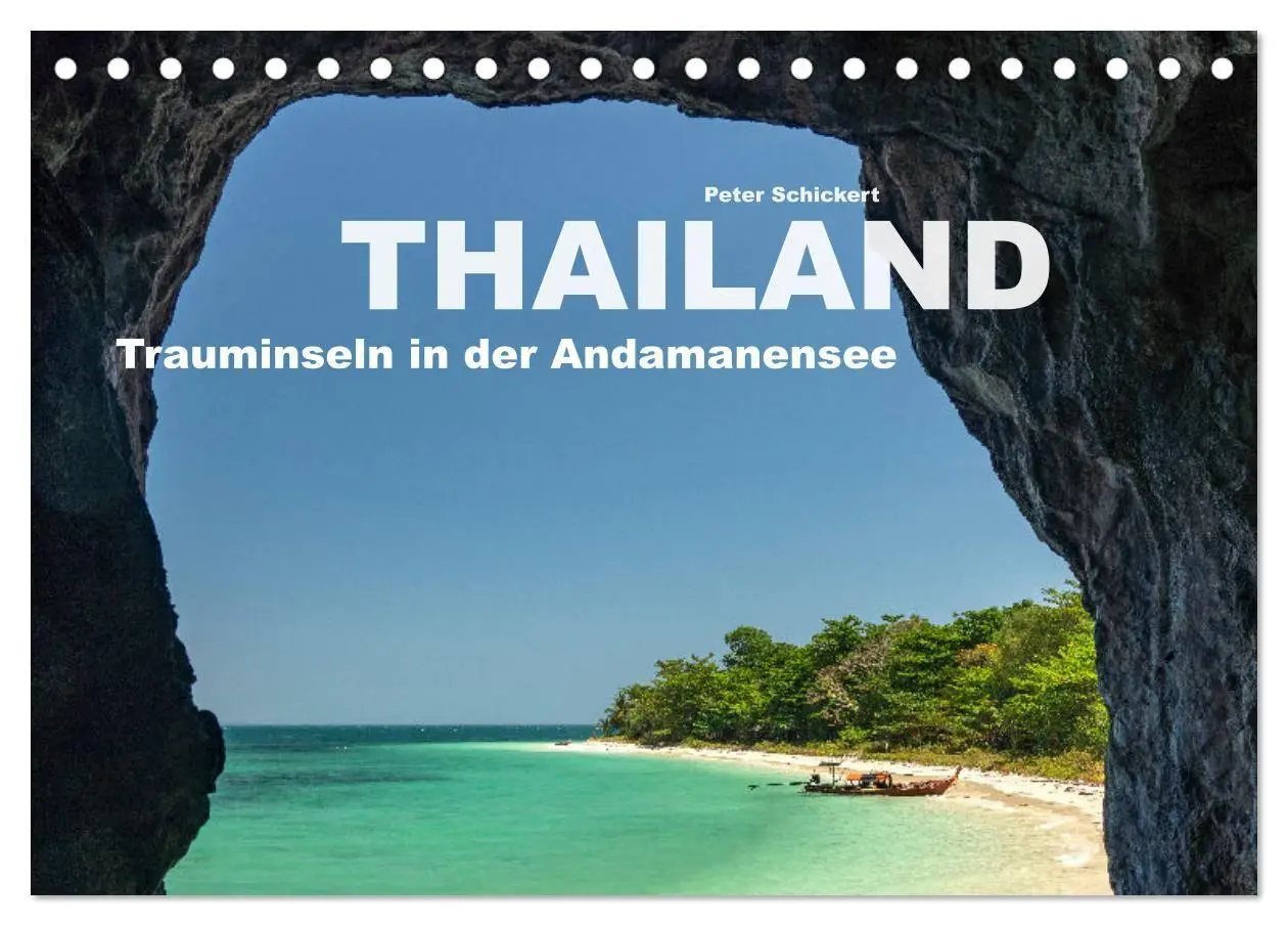 Cover: 9783569297425 | Thailand - Trauminseln in der Andamanensee (Tischkalender 2027 DIN...