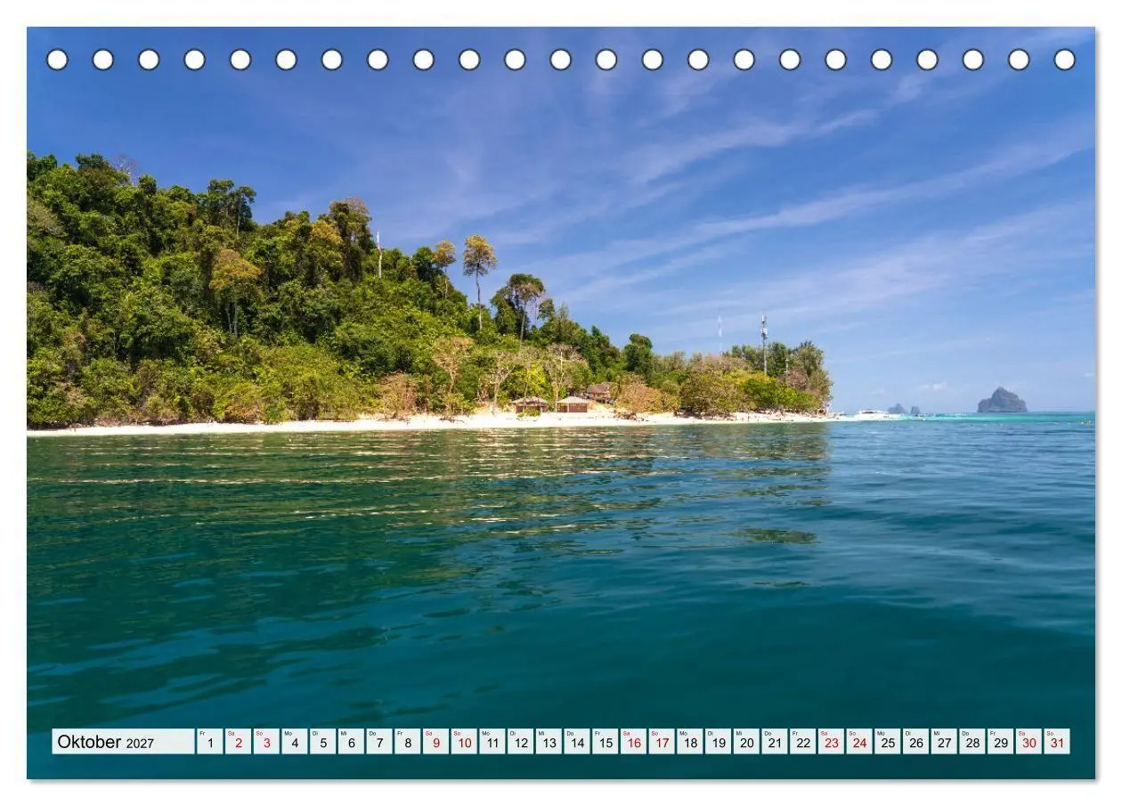 Bild: 9783569297425 | Thailand - Trauminseln in der Andamanensee (Tischkalender 2027 DIN...