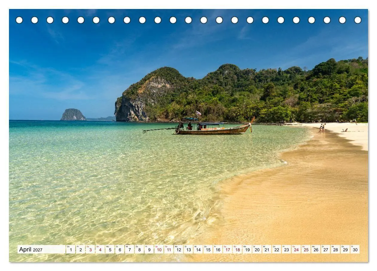 Bild: 9783569297425 | Thailand - Trauminseln in der Andamanensee (Tischkalender 2027 DIN...