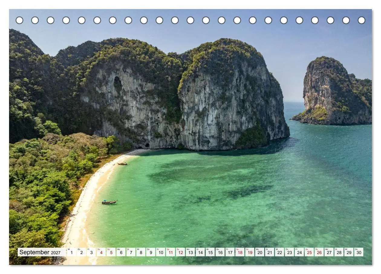 Bild: 9783569297425 | Thailand - Trauminseln in der Andamanensee (Tischkalender 2027 DIN...