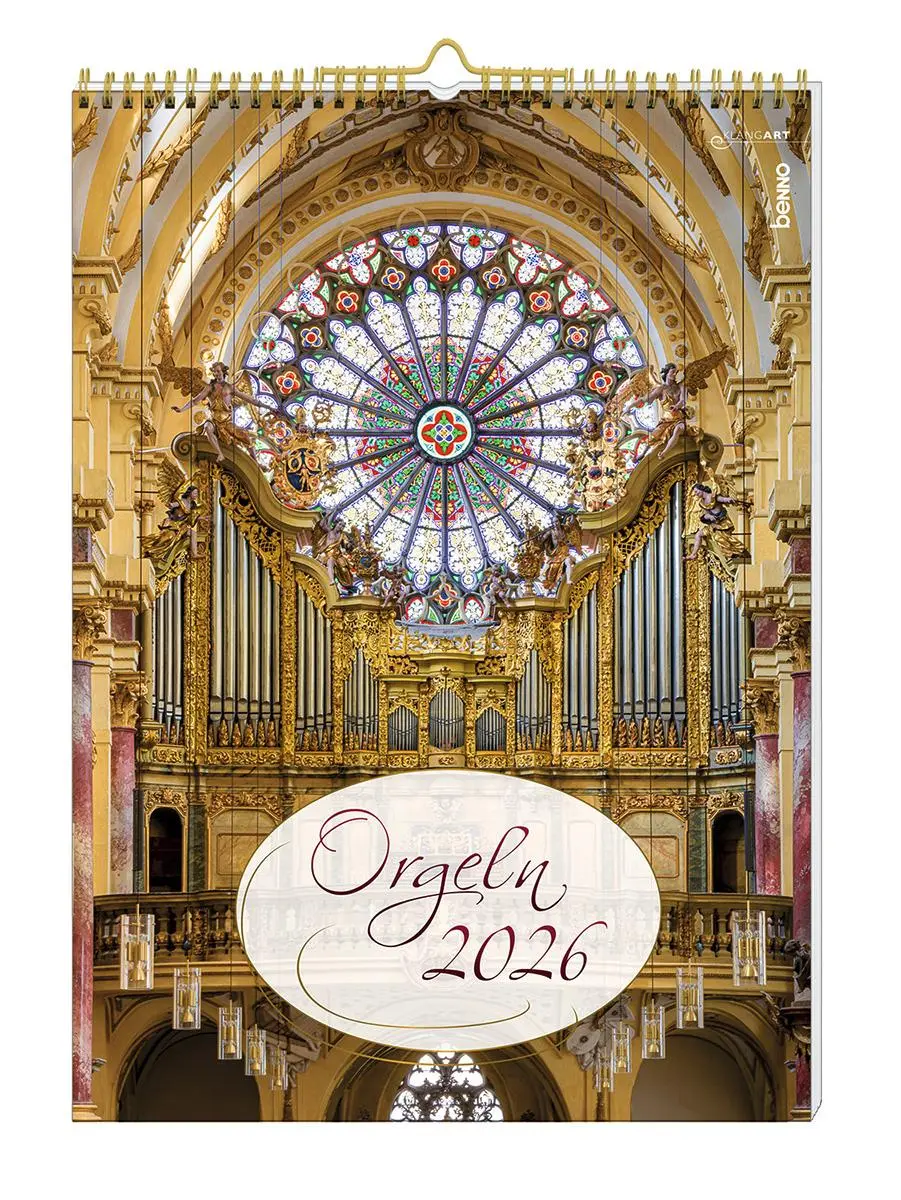 Cover: 9783746267425 | Orgeln 2026 | Kalender ohne CD | Kalender | Spiralbindung | 12 S.
