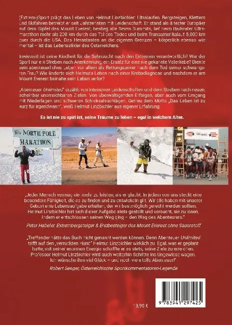 Bild: 9783941297425 | Abenteuer Unlimited: Mein Leben im Grenzbereich | Helmut Linzbichler