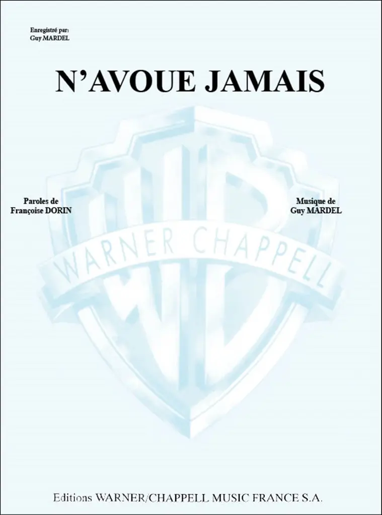 Cover: 9788882917425 | N'Avoue Jamais | Mardel Guy | Buch | Carisch France