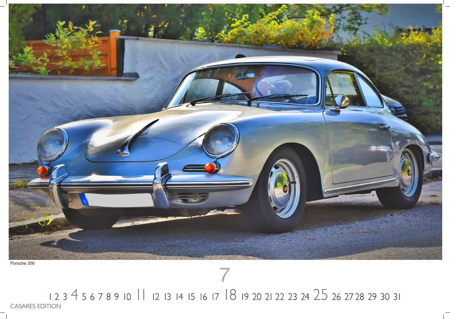 Bild: 9781835247525 | Porsche Classic Cars Kalender 2027 - Wandkalender Fotokalender...