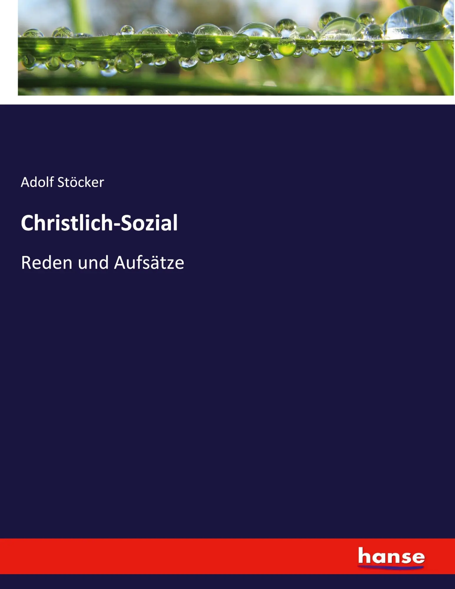 Christlich-Sozial - Adolf Stöcker Kartoniert (TB)