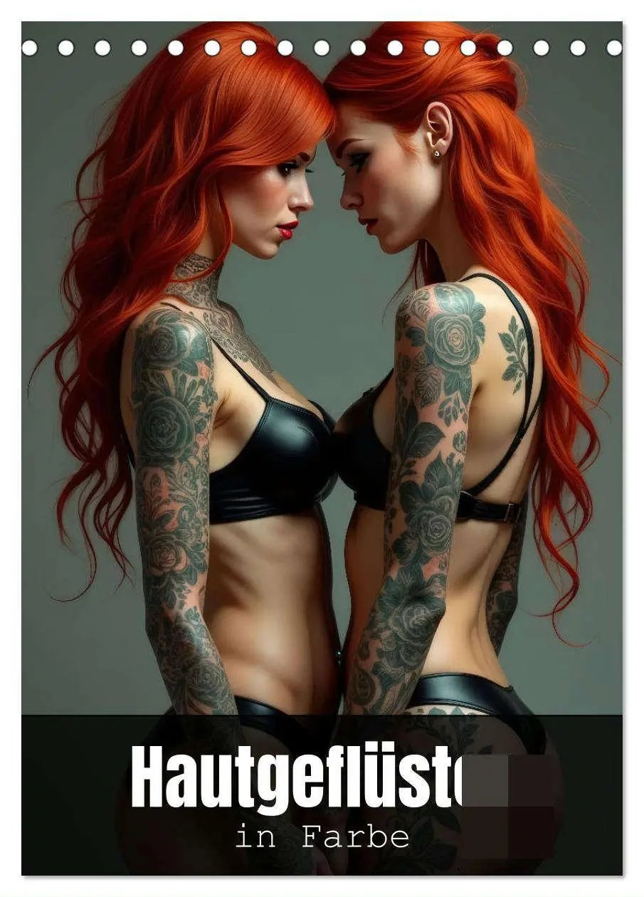 Cover: 9783457247525 | Hautgeflüster in Farbe (Tischkalender 2026 DIN A5 hoch), CALVENDO...