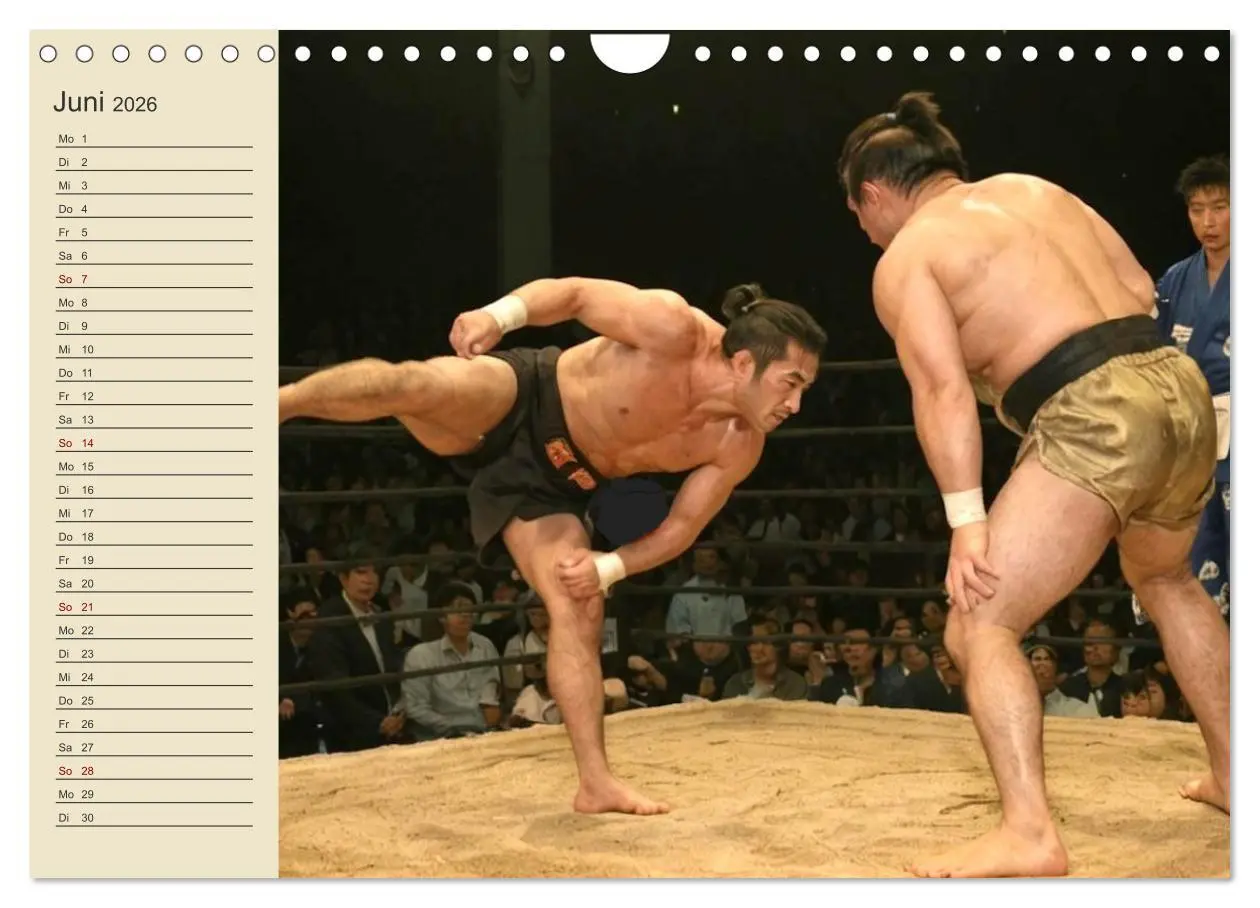 Bild: 9783457317525 | KI Sumo-Kämpfer Im Ring der Giganten (Wandkalender 2026 DIN A4...