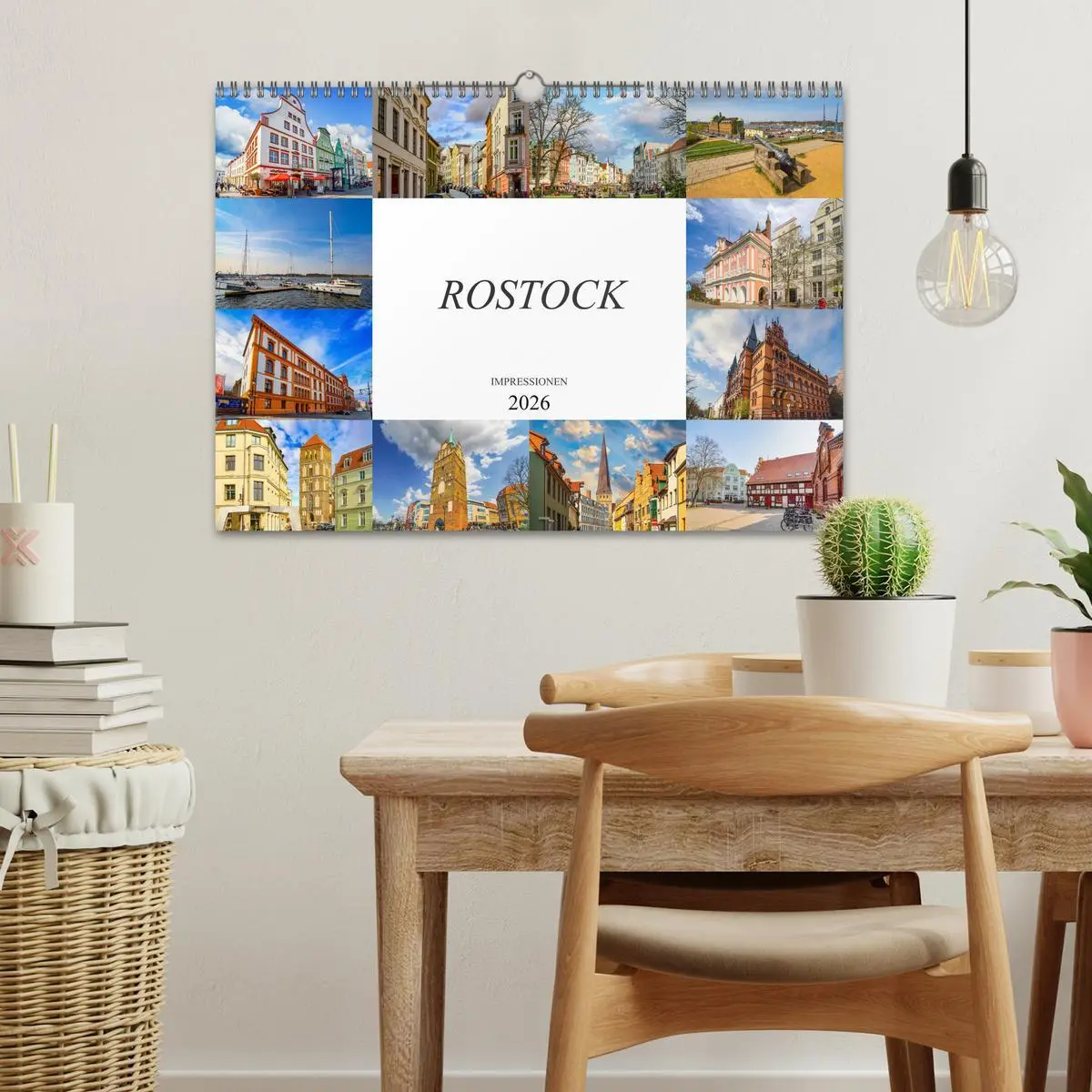 Bild: 9783457797525 | Rostock Impressionen (Wandkalender 2026 DIN A3 quer), CALVENDO...