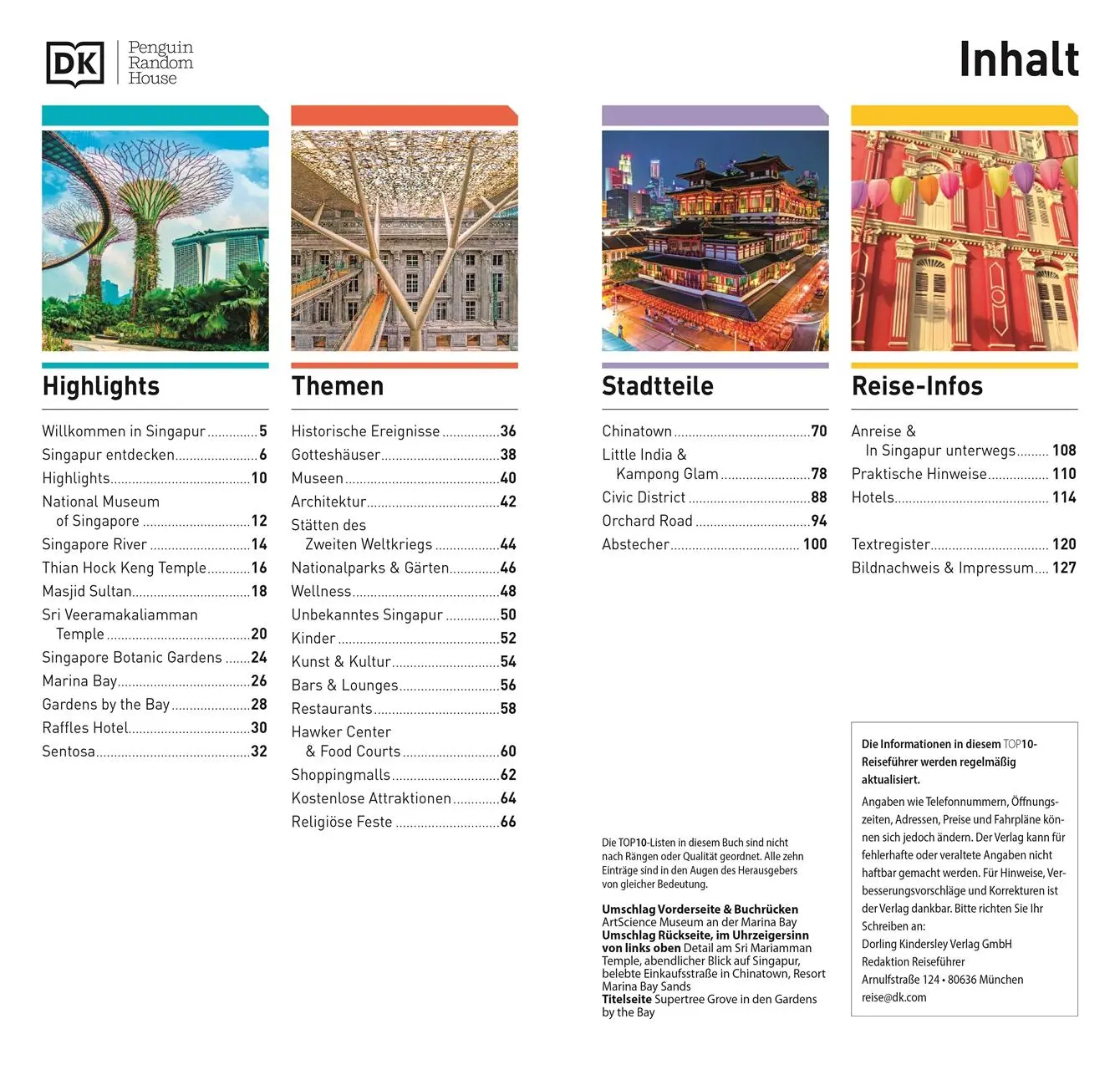 Bild: 9783734207525 | TOP10 Reiseführer Singapur | DK Verlag - Reise | Taschenbuch | 128 S.