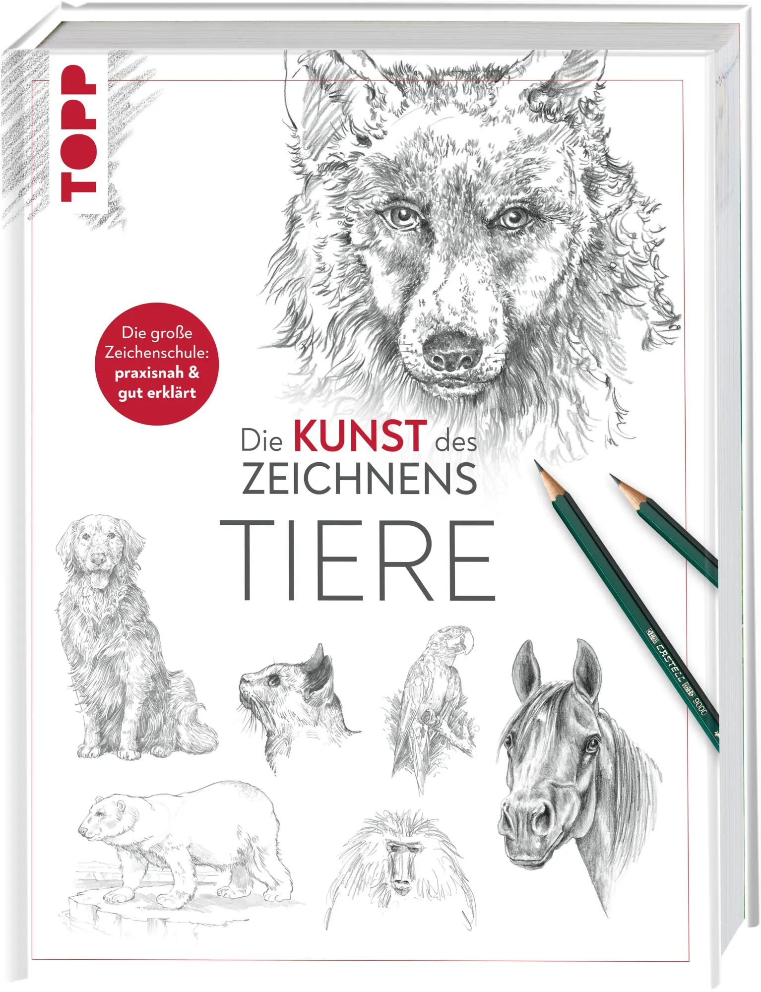 Cover: 9783772447525 | Die Kunst des Zeichnens - Tiere | Frechverlag | Buch | 240 S. | 2020