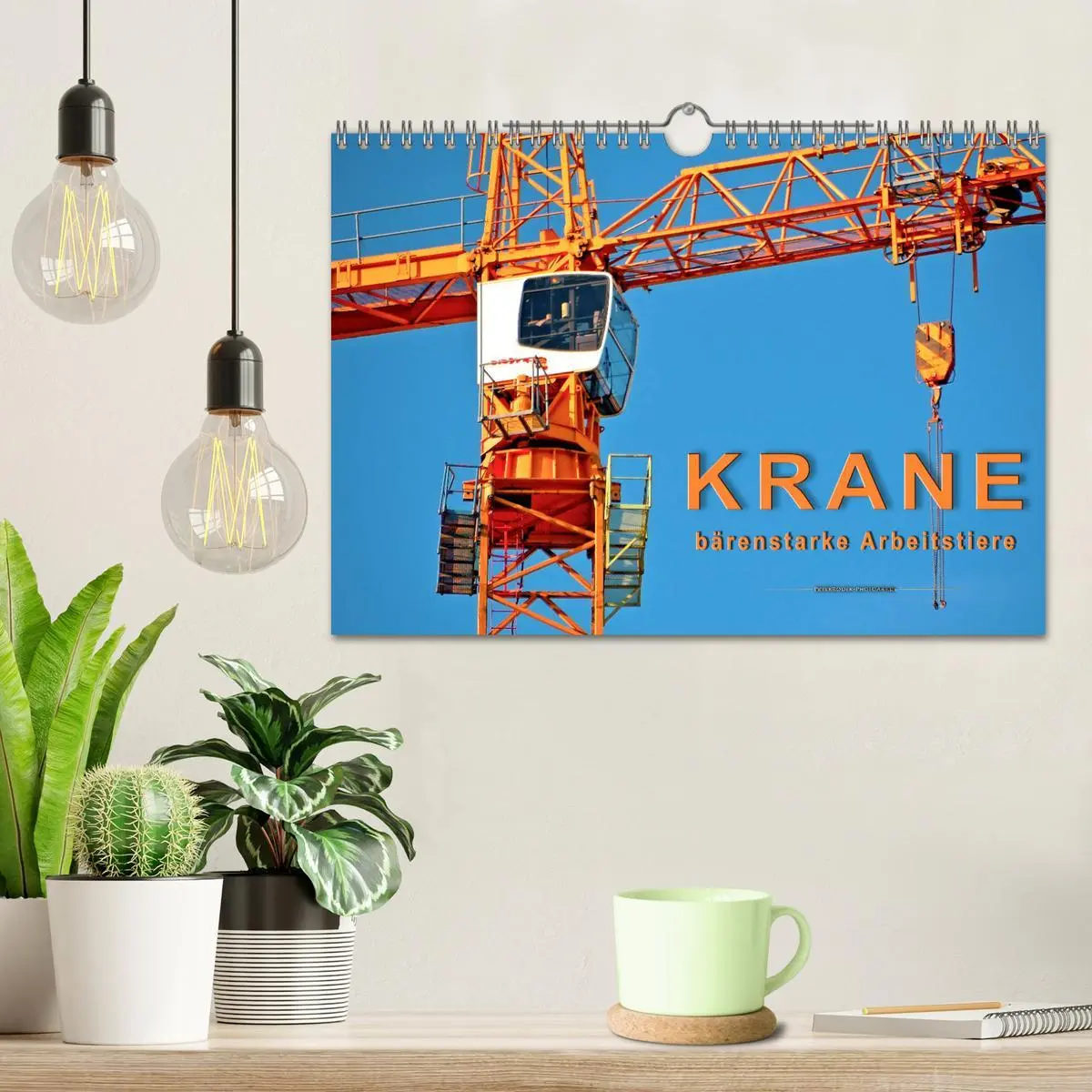 Bild: 9783457927625 | Krane - bärenstarke Arbeitstiere (Wandkalender 2026 DIN A4 quer),...