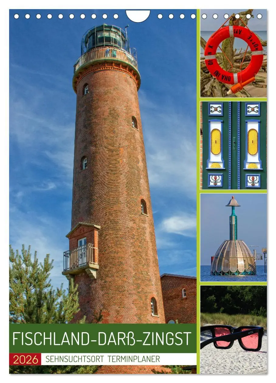 Cover: 9783516327625 | Sehnsuchtsort Fischland-Darß-Zingst (Wandkalender 2026 DIN A4...