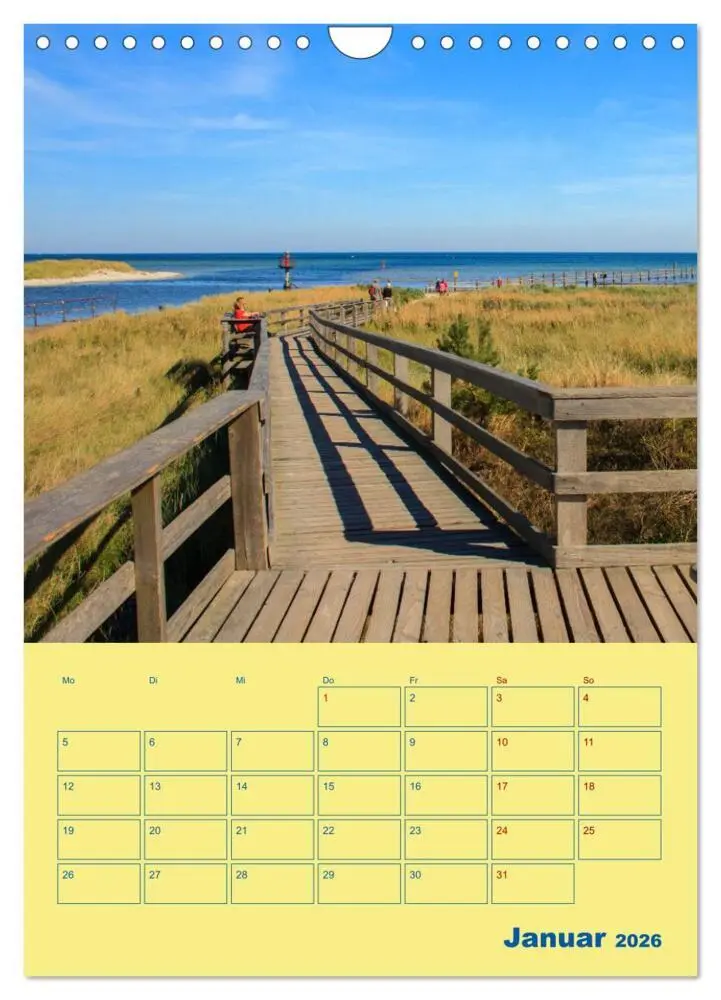 Bild: 9783516327625 | Sehnsuchtsort Fischland-Darß-Zingst (Wandkalender 2026 DIN A4...