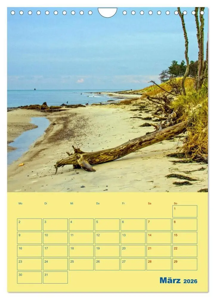Bild: 9783516327625 | Sehnsuchtsort Fischland-Darß-Zingst (Wandkalender 2026 DIN A4...