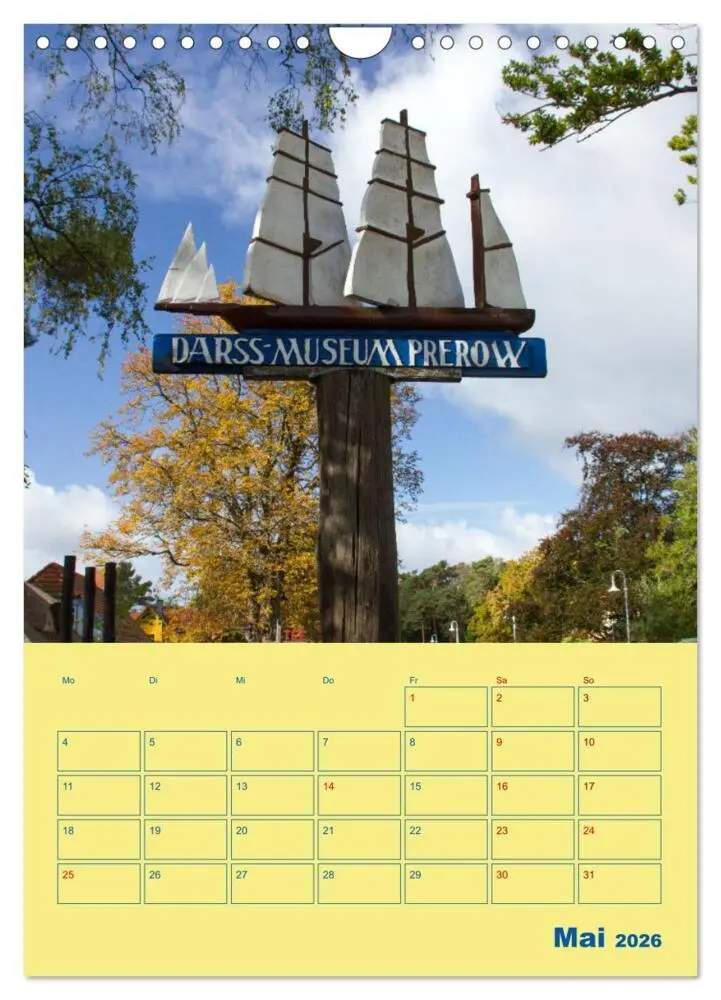Bild: 9783516327625 | Sehnsuchtsort Fischland-Darß-Zingst (Wandkalender 2026 DIN A4...