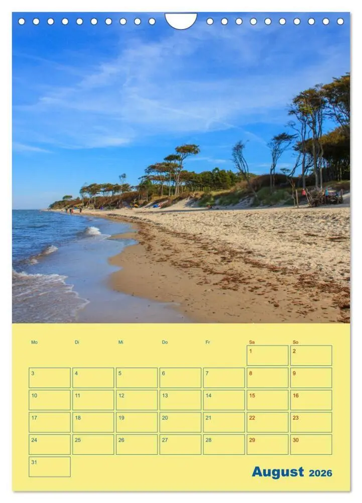 Bild: 9783516327625 | Sehnsuchtsort Fischland-Darß-Zingst (Wandkalender 2026 DIN A4...