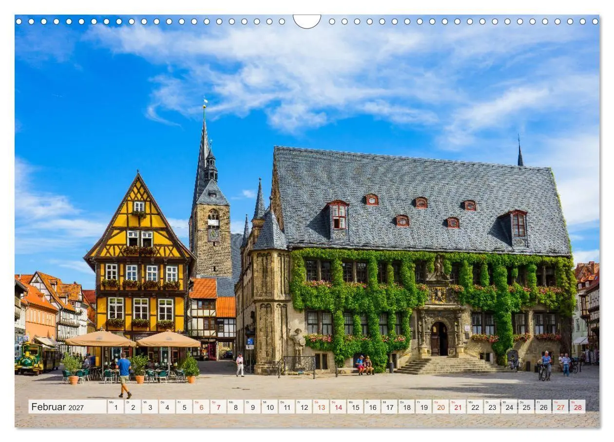 Bild: 9783569727625 | Quedlinburg Impressionen (Wandkalender 2027 DIN A3 quer), CALVENDO...