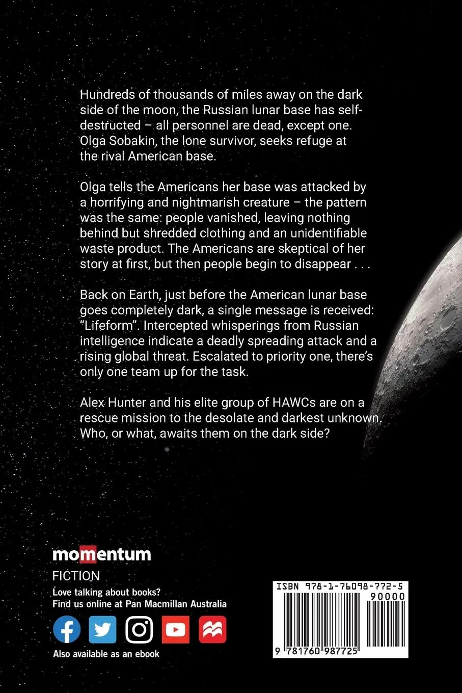 Rückseite: 9781760987725 | The Dark Side | Greig Beck | Taschenbuch | Englisch | 2021 | Momentum