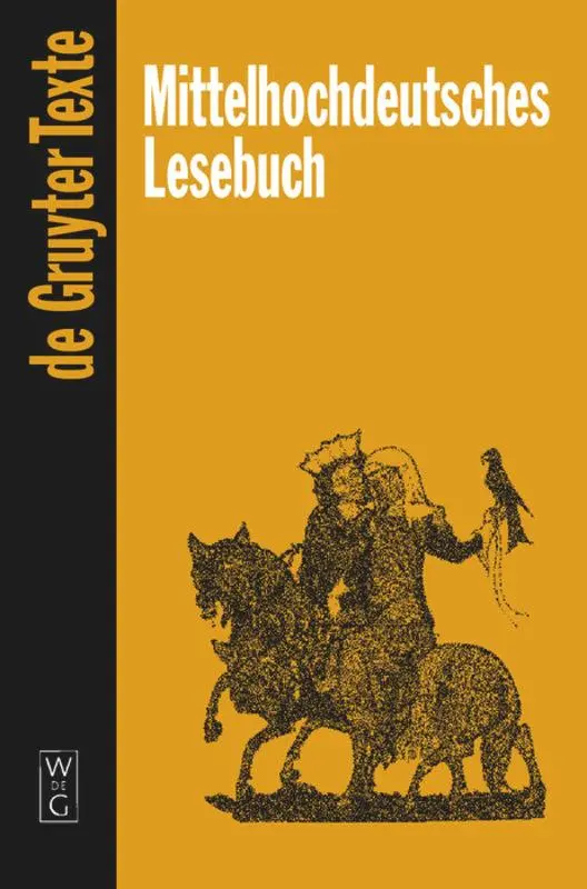 Cover: 9783110177725 | Mittelhochdeutsches Lesebuch | Sabine Rolle | Buch | LIV | Deutsch