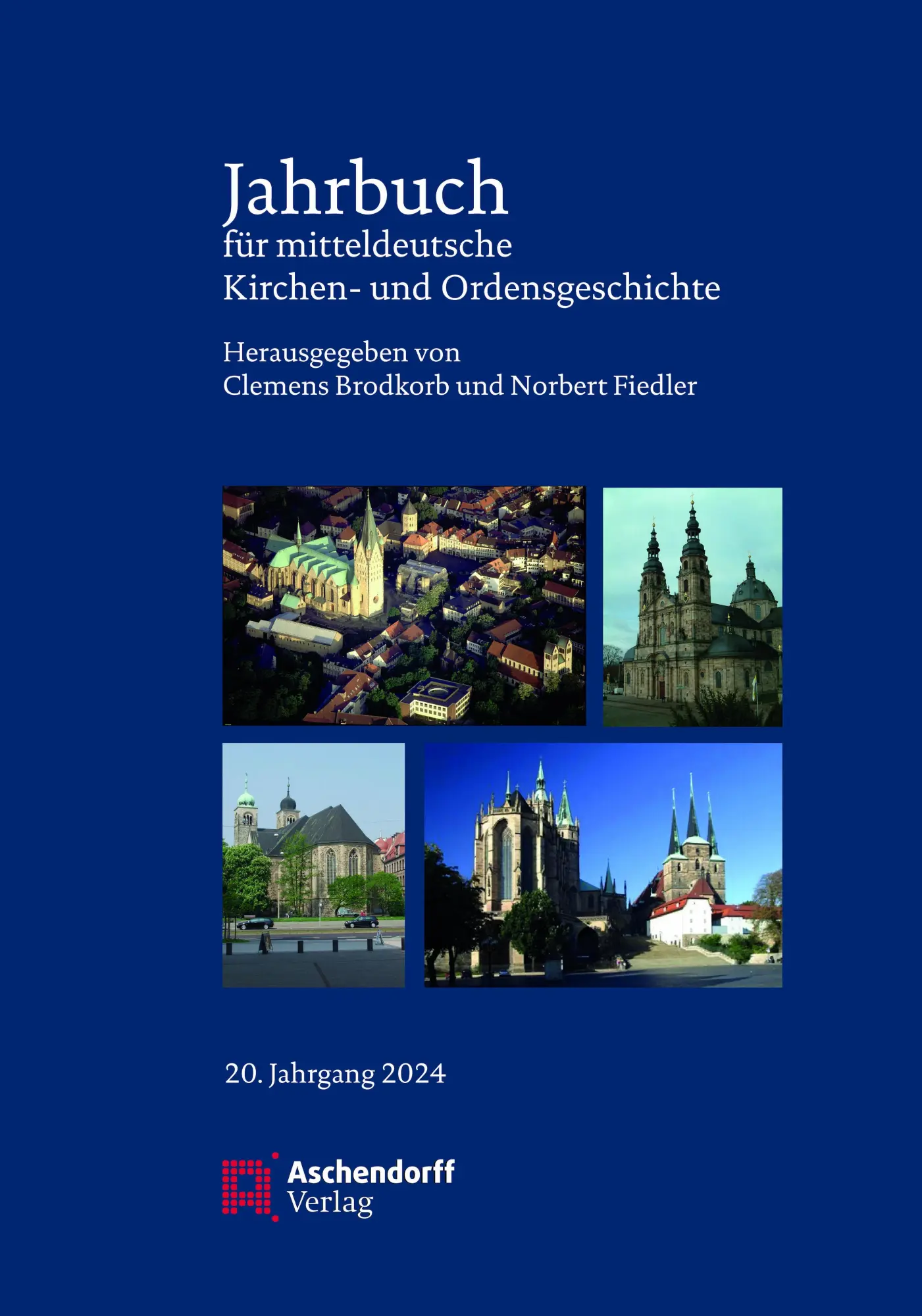 Cover: 9783402227725 | Jahrbuch für mitteldeutsche Kirchen- und Ordensgeschichte | 20/2024