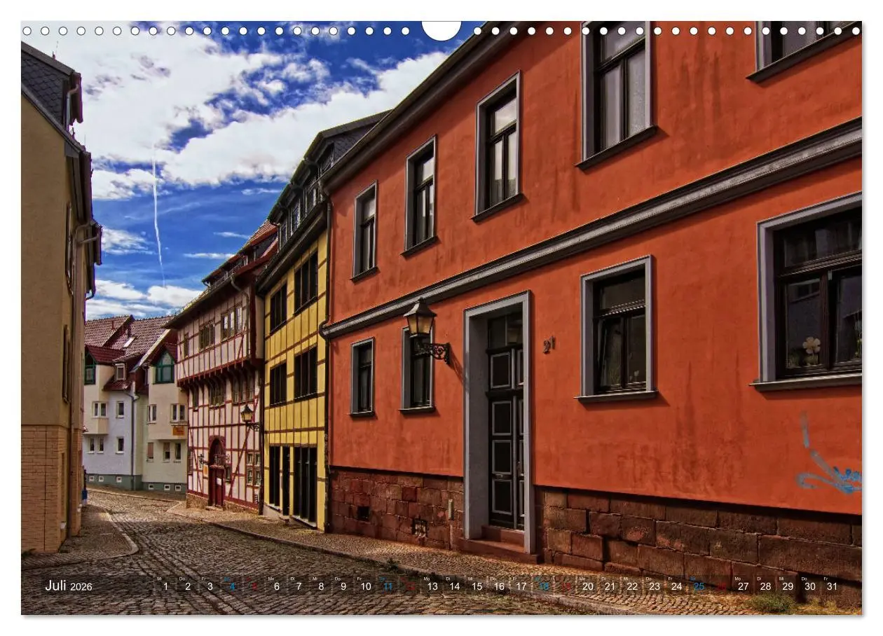 Bild: 9783457537725 | Stadtansichten Nordhausen (Wandkalender 2026 DIN A3 quer), CALVENDO...