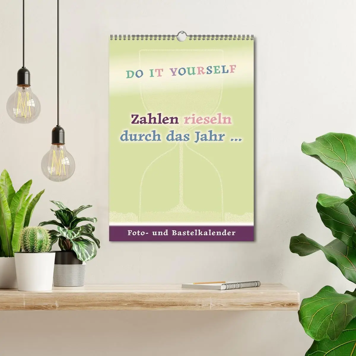 Bild: 9783516247725 | Zahlen rieseln durch das Jahr ... (Wandkalender 2026 DIN A3 hoch),...