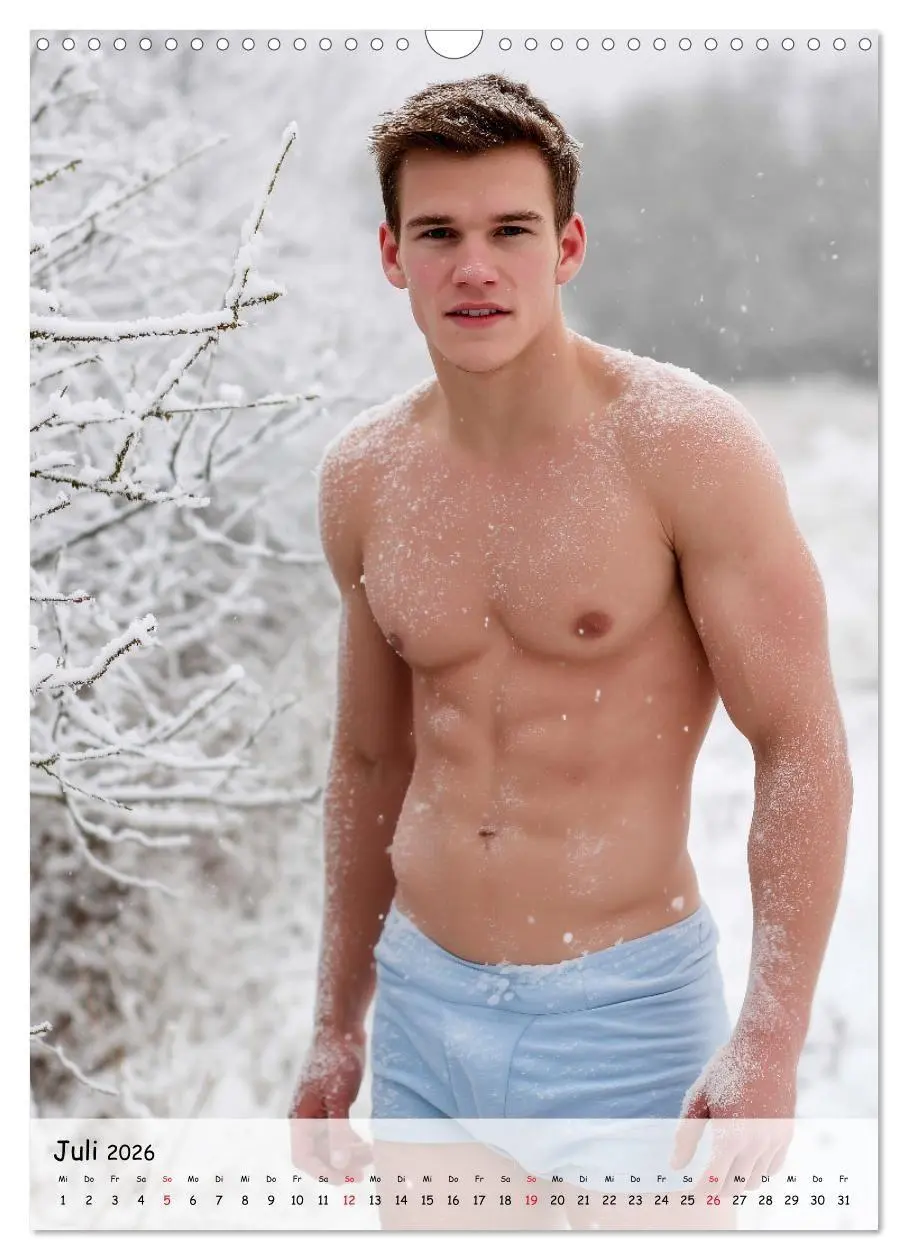 Bild: 9783516627725 | Kalter Winter und nackte Haut (Wandkalender 2026 DIN A3 hoch),...